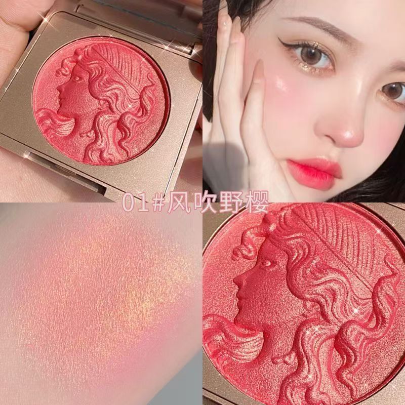Đỏ hoàn toàn mới No. 1 Camellia Lip Cheek Gloss Color Raise Nourishing 1 # / 2 # / 03 # / 4 # / 5 # / 6#化妆品
