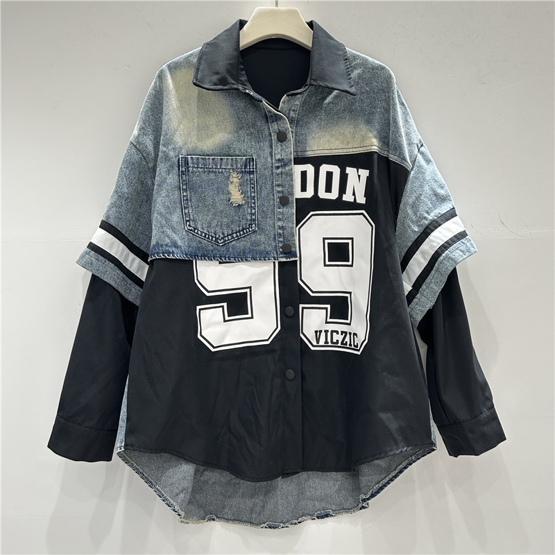 Xu Hướng Thời Trang Mỹ: Áo Khoác Denim Retro Mùa Xuân, Phong Cách Phương Tây