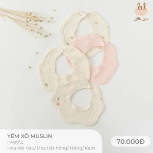 Yếm xô muslin dành cho bé Lil Little Love (LYSS04)