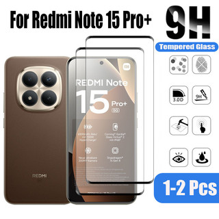 1-2 Chiếc HD Kính Cường Lực Bảo Vệ Màn Hình Cho Xiaomi Redmi Note 15 Pro + 14 13 Pro Plus 4G 5G Bảo Vệ Flim