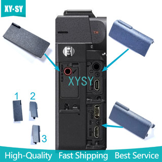 Mới A7M3 USB Cao Su Bao Da Cắm Cho Sony Alpha ILCE-7M3 A7 mark III A7R3 A7RIII A7III HDMI MIC Nắp Giao Diện Camera Phần