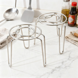 Giá hấp bằng thép không gỉ Mini 304 bền bỉ dày - Giá đỡ nấu ăn nhà bếp đa chức năng cấp thực phẩm