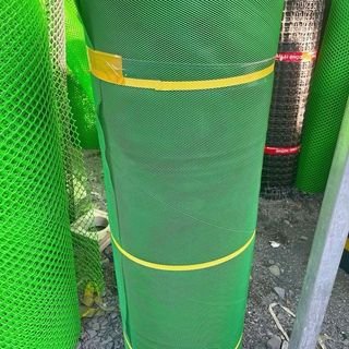 Lưới mủ. Khổ cao 1m dài 5m( dày 2li lỗ nhỏ 3li) . Dùng để làm sàn nuôi cá, nuôi tôm, cua( siêu bền)