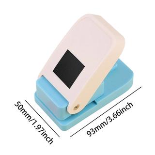 Baosity Square Tab Punch, Đục lỗ nhãn lá rời, Đục lỗ giấy di động cho Notepad