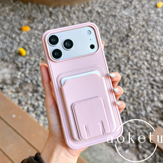 Vỏ đựng thẻ iPhone 17 Pro, 16 Pro Max, 15, 14, 13, tích hợp 14 khe cắm, chống rơi