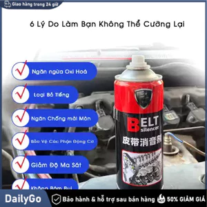 Dung dịch bôi trơn dây curoa giảm tiếng ồn Belt Silencer, Bôi Trơn, Bảo Dưỡng, Cánh Cửa, 450ml, Dây Curoa