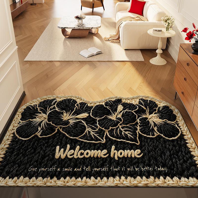 Thảm Chùi Chân Chất Liệu Tre Tự Nhiên - Thảm Trải Sàn Decor Chống Trượt, Thấm Hút Tốt, Sang Trọng Cho Cửa Ra Vào