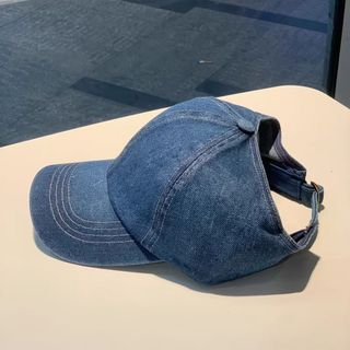 Mũ Bóng Chày Nữ Denim, Phù Hợp Ngoài Trời và Che Nắng