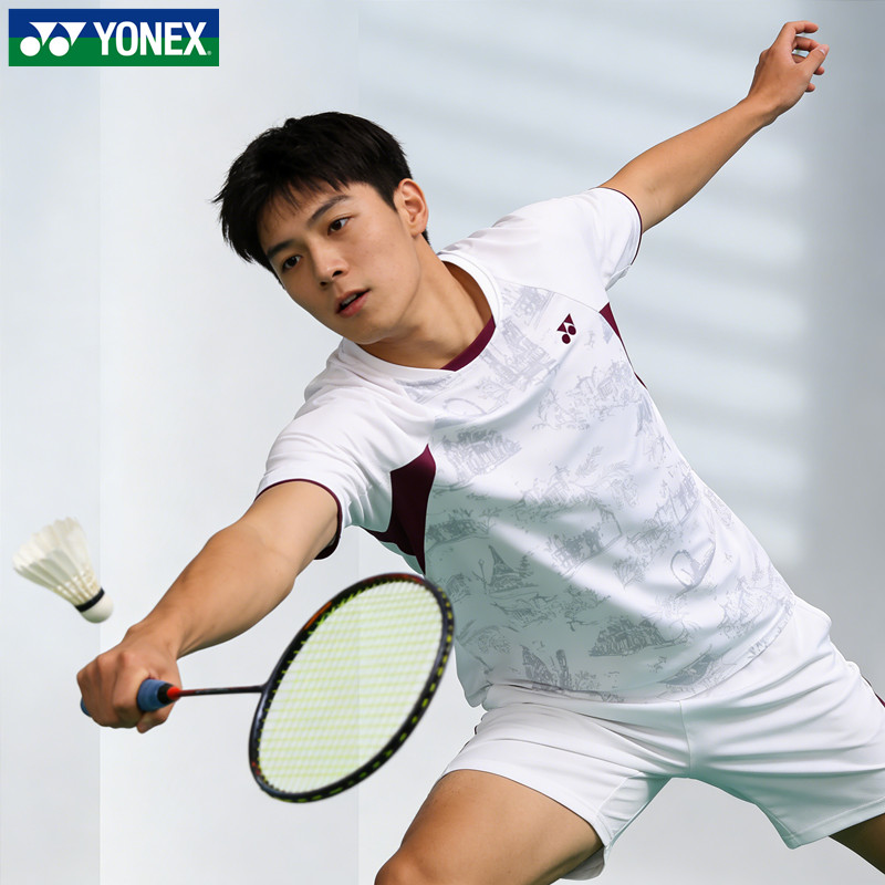 Áo sơ mi YONEX dành cho cầu lông, khô nhanh cho cả nam và nữ
