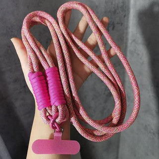 Mới Bền Màu Xoắn Điện Thoại Di Động Đa Năng Dây Đeo Vai Dây Đeo Cổ Đa Năng Chống Mất Dây