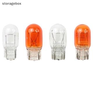 [Hộp lưu trữ] 10 chiếc T20 W21 / 5W Đèn tín hiệu Bóng đèn Halogen 7440 7443Clear Màu cam ban ngày Turn Stop Phanh Đuôi Bóng đèn DRL Đẹp