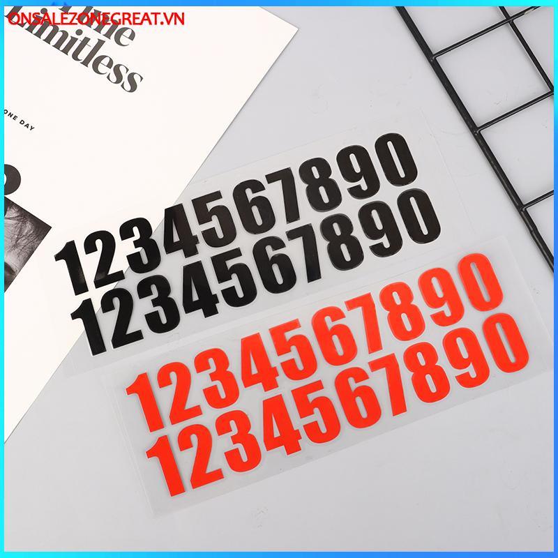 Ons Xe Phát Sáng Số Stier Dạ Quang Chữ Số Stiers Xe Tạm Thời Paking Điện Thoại Hộp Thư Thẻ Ngăn Kéo Dấu Hiệu Cửa Khách Sạn Mảng Bám Nhãn Tại