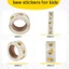 Cuộn dán ong - 500 miếng dán mẫu giáo ong dễ thương dành cho quà tặng Giáng sinh, đồ dùng & đồ thủ công