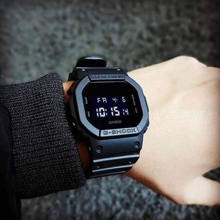 Đồng Hồ Nam Dây Nhựa Casio G-Shock DW-5600BB-1 Chính Hãng - DW-5600BB-1DR