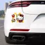 HelloKitty McDonald 's Car Sticker Độc Đáo Sáng Tạo Mèo Mèo Hoạt Hình Điện Xe Máy Thân Sửa Đổi Trang Trí Xe Hơi Miếng Dán