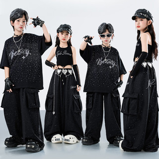 Đồ nhảy hiện đại cho Bộ tập nhảy cho Đồ Nhảy Hiphop Cho Bé Gái Đồ nhảy hiphop Đồ cá tính cho Đồ biểu diễn nhảy Đồ nhảy zumba cho Đồ nhảy hiện đại cho bé gái Quần hiphop bé trai