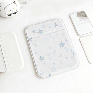 Xanh sao dưới nền xanh Xanhươi Trai Điểm Xanh sao dướp Mini Thỏ Xanh Bền Đẹp Dễ Mang Theo