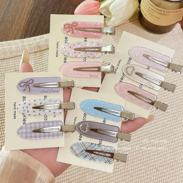 Kẹp Tóc Bling Phối Đồ Thời Trang - Phụ Kiện Trang Điểm Cho Tóc