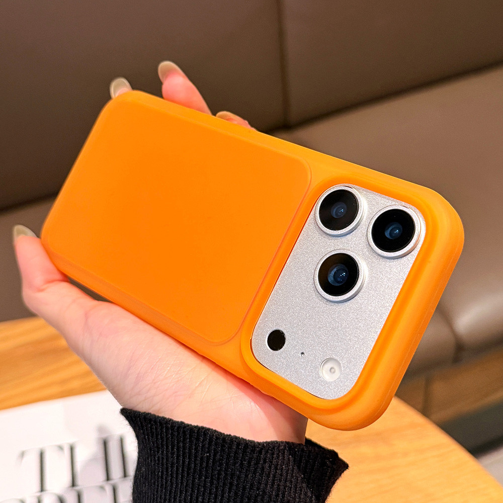 Ốp điện thoại silicon lỏng kem mờ màu trơn cho iPhone 17 Pro Max 16 15 Pro Max Vỏ bảo vệ chống sốc
