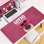 tấm lót chuột gấu dâu lotso cỡ lớn lót bàn làm việc văn phòng chống trượt hoạt hình dễ thương phụ kiện bàn học trang trí