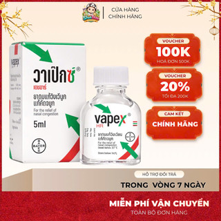 Dầu Gió Vapex Thái Lan 5ml