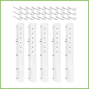 Ống Cây Cho Saplings 5 Mảnh Thông Hơi Chia Cây Bảo Vệ Với Dây Kéo Có Thể Tháo Rời Cây Sapling Bảo Vệ Cho gelhvn
