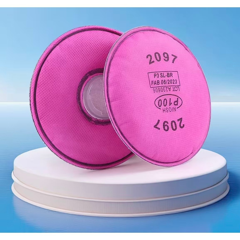 【COD】Bông lọc 2097 bộ 2 chiếc, lọc hiệu quả bụi bẩn, khói hàn, amiang, nấm mốc, phù hợp ngành dầu khí và hóa chất.