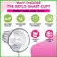 Chuyển tiếp Sippy Cup Chuyển tiếp không cần vòi Huấn luyện viên chai có thể điều chỉnh Cốc tập luyện vành chống tràn cho trẻ em saixit2vn