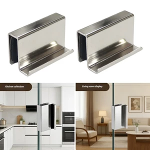 Tay nắm cửa kính hiện đại Yoo 4 Thiết kế không trượt Đồ cố định chắc chắn Chống trầy xước để lắp đặt nội thất