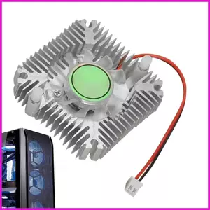 Quạt GPU Nhôm GPU Làm Mát Không Khí Nhỏ Tiếng Ồn Thấp Tản Nhiệt Cho Trò Chơi Công Ty Làm Việc Máy Tính Gia Đình Kinh Doanh 55 Mm Chip lyuvn