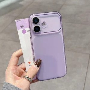 Ốp Điện Thoại iPhone17 Mờ Trong Suốt Siêu Mỏng Góc Nhìn Lớn Bao Gồm Tất Cả Chống Sốc Thích Hợp Cho iPhone11 / 12 / 13 / 14 / 15 / 16 Pro Max