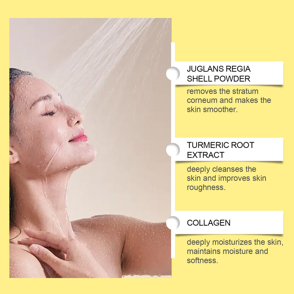 OceAura Turmeric Scrub Collagen + Vitamin C Ultra Dưỡng Ẩm Tẩy Tế Bào Chết 114g / 4oz