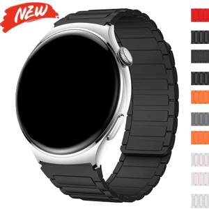 Dây đeo từ tính 22mm cho Huawei Watch GT 6 / 5 / 4 46mm 6Pro / 5Pro 46mm dây đeo đồng hồ silicon mềm