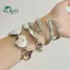 Vòng Tay Vintage Hình Học Mở Dành Cho Nữ - Springevenstar