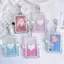 Hộp đựng thẻ OLVIDO, Đôi cánh thiên thần đầy màu sắc Giá đỡ Photocard 3 Inch của Kpop, Dễ thương với Móc khóa Màn hình Túi đựng thẻ Acrylic Mặt dây chuyền