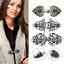 Cardigan Retro Thời Trang Mùa Đông, Kèm Khăn Choàng và Trâm Cài - Perfect Cho Tiệc và Hàng Ngày