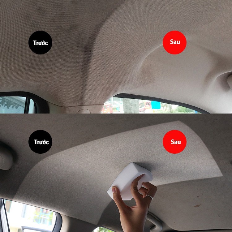 Nước xịt làm sạch vải nỉ trần và ghế ô tô 256ml Dạng xịt،Tẩy vết bẩn trên nội thất،Không làm hỏng bề mặt vải