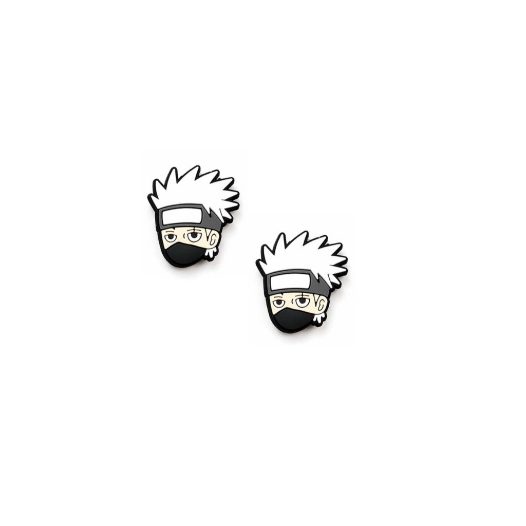 Set Charm Naruto Làng Lá Kakashi Naruto Sasuke Sakura Itachi Jiraiya Minato Madara Gaara Lee Shikamaru 3D Cute DỄ THƯƠNG