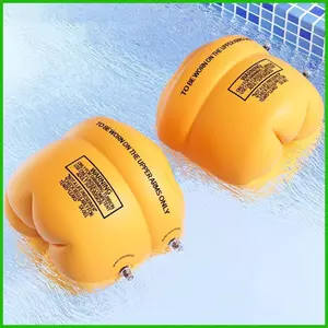 Phao cánh tay bể bơi 1 cặp Bơm hơi nhẹ an toàn Dây đeo tay bơi phao cho kỳ nghỉ River Lake saixit2vn