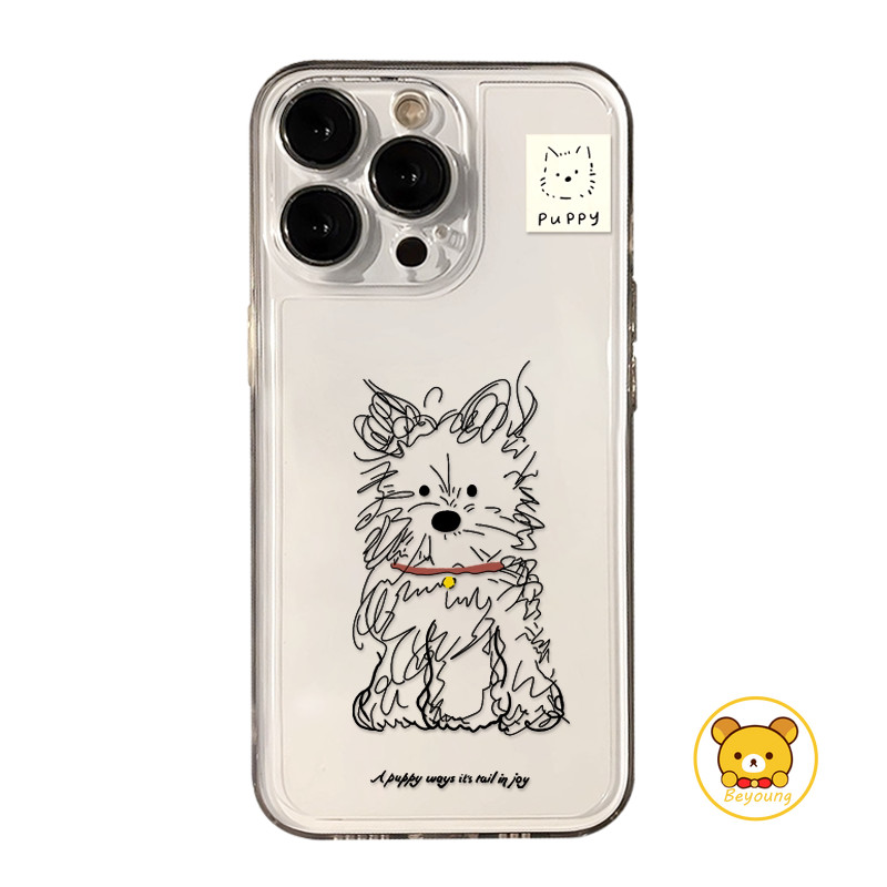 Ốp điện thoại hình chú chó mèo hoạt hình cho Xiaomi 17 Pro Max 15T 15 Pro Ultra 14 Civi 14T 13 12 Pro Lite 12S Ultra 12X 12T 11T Pro Vỏ mềm trong suốt cặp đôi dễ thương