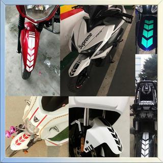 Any2Get5% tắt Đa Năng Xe Máy Phản Quang Stiers Xe Máy Xe Tay Ga Mũi Tên Sọc Fender Đề Can Cảnh Báo Chống Nước Trang Trí