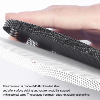 STABFOAM 1 Cái Chuyển Đổi Loa, Lưới Bảo Vệ Lưới Tản Nhiệt Sắt Kim Loại, Loa 45-222mm Vòng Tròn Trang Trí Âm Thanh Xe Hơi