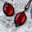 Ma cà rồng Bat Necklace màu tím, trang sức gothic vintage, phụ kiện phù thủy