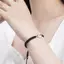 Vòng tay dệt tay vintage khóa hòa bình - Quà tặng sinh nhật độc đáo cho bạn gái