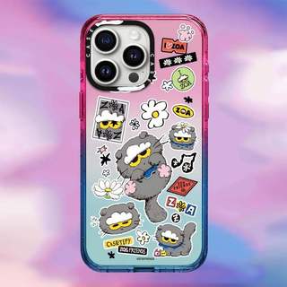 CASECASE X ZOA Miếng Dán Ốp Lưng Cotton Kẹo Trong Suốt Cứng Hút Từ Tính Tác Động Dành Cho Apple IPhone 12 13 14 15 16 17 Pro Max Plus Không Khí Có Hộp
