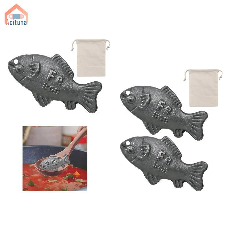 Acutuna Sắt Cá Dụng Cụ Nấu Ăn Hộ Gia Đình Sắt Bổ Sung Tiện Ích Nồi Quà Tặng Cho Trà Nữ Thực Phẩm Và Nước Rau Củ Họ Bạn Bè