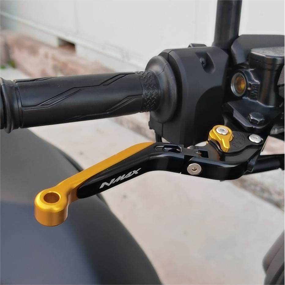 Dành cho Yamaha NMAX 155 / NMAX 125 Cần phanh CNC có thể điều chỉnh Cần gạt tay cầm xe máy