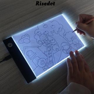 Bảng vẽ điện tử RISEDOT, Bảng vẽ bản sao phác thảo USB A3 / A4 / A5, Bảo vệ mắt mờ ba cấp độ chất lượng cao Bảng vẽ DIY Đồ dùng nghệ thuật
