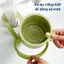 Giỏ Treo Bồn Rửa Chén Đa Năng Có Lỗ Thoát Nước, Rổ Lọc Rác Tích Hợp Nút Nhấn Đổ Thức Ăn Thừa Tiện Lợi