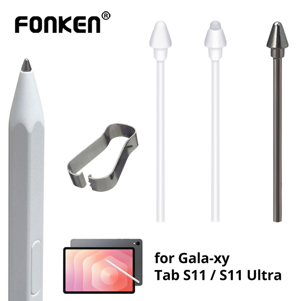 Đầu bút chì thay thế Fonken cho Samsung Galaxy Tab S11/S11 Ultra S Pen dự phòng Nib có nhíp loại bỏ
